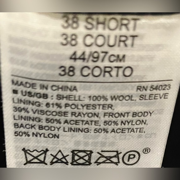 Medium Blue Slim Fit Banana Republic Guabello Connoisseur 2 piece suit - Picture 5 of 5